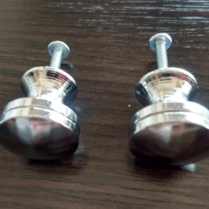 Tiradores De Cajón Puerta En Acero Cromado 25mm