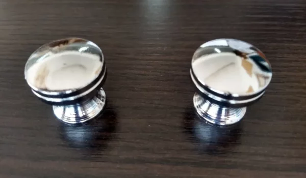 Tiradores De Cajón Puerta En Acero Cromado 25mm